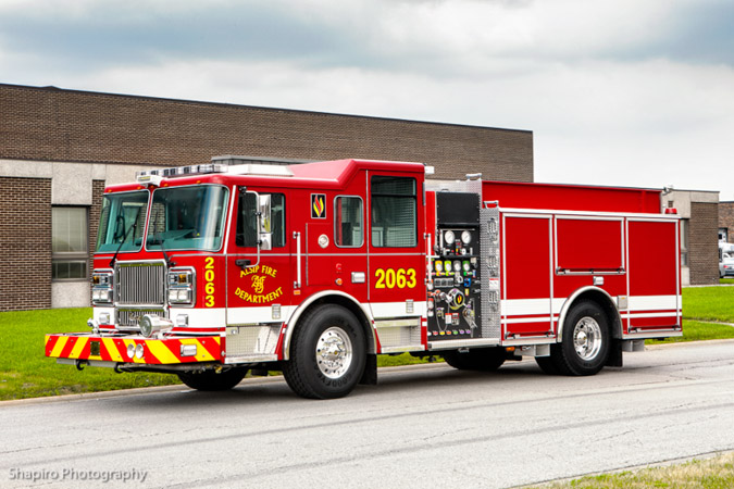 Alsip Fire Department Engine 2063 2012 Seagrave Marauder II